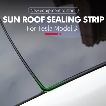 9ft Car Skylight Glass Wind Noise Reduction Sealing Strip for Tesla Model 3 17-19 Skylight Glass Sealing Strip Car Accessories
9ft Car Skylight Glass Wind Noise Reduction Sealing Strip for Tesla Model 3 17-19 Skylight Glass Sealing Strip Car Accessories