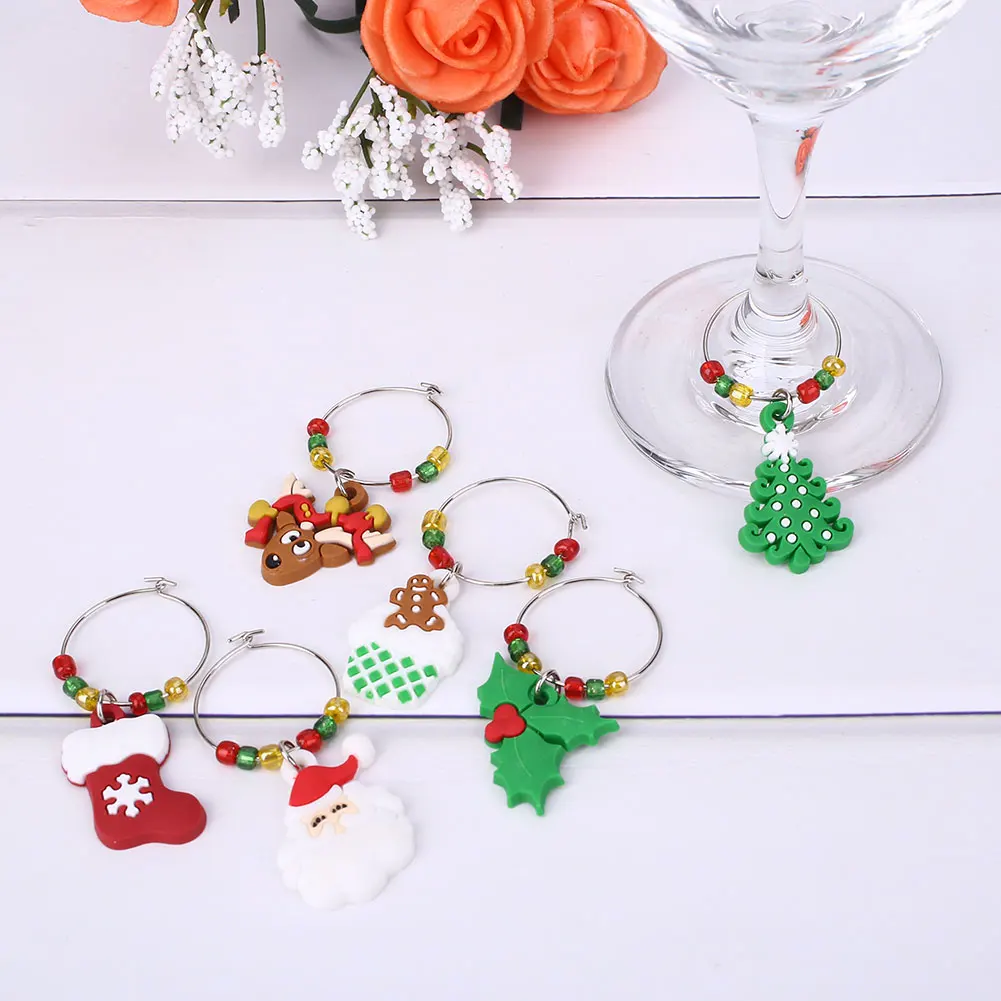 Wine Charms 1pc Party Decor Home Gift Cute Colorful Decoracion Festival Random Christmas Xmas Ornaments
Wine Charms 1pc Party Decor Home Gift Cute Colorful Decoracion Festival Random Christmas Xmas Ornaments
