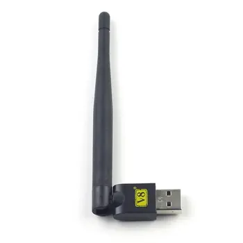 2.4GHz FREESAT USB WiFi With Antenna Work For Freesat V7 V8 Series Digital Satellite Receivers For TV Set Top Box Stable Signal
2.4GHz FREESAT USB WiFi With Antenna Work For Freesat V7 V8 Series Digital Satellite Receivers For TV Set Top Box Stable Signal