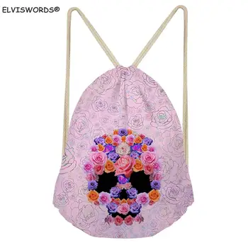 ELVISWORDS Drawstring Custom Logo Bags Kids Schoolbag for Boy Floral Sull Printed Bag Football Storage Sack Worek Plecak Sznurek
ELVISWORDS Drawstring Custom Logo Bags Kids Schoolbag for Boy Floral Sull Printed Bag Football Storage Sack Worek Plecak Sznurek