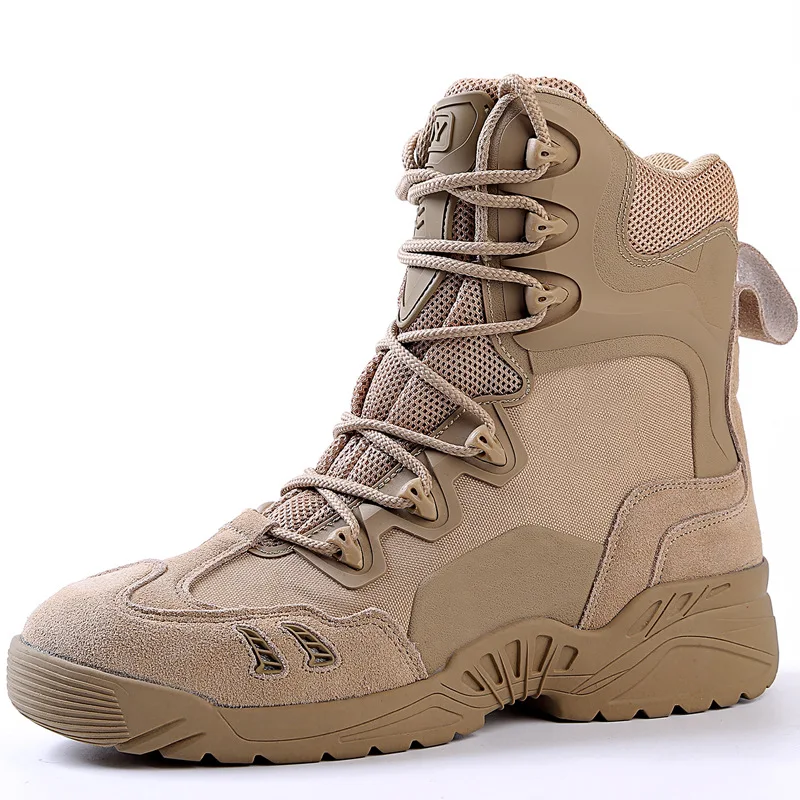 

LTOHEYN ESDY Series Outdoor Hight-Top Climbing Boot Desert Combat Boots Tactical Men's Shoes Military Boots Combat Boots