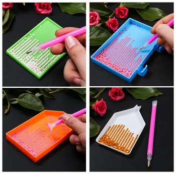 DIY 5d Diamond Painting Plate Plastic Big Large Capacity Diamond Embroidery Accessories Drill Tray Big Kits Point drill pen
DIY 5d Diamond Painting Plate Plastic Big Large Capacity Diamond Embroidery Accessories Drill Tray Big Kits Point drill pen