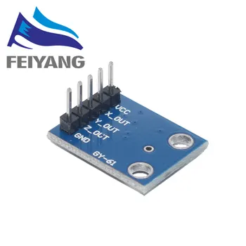 10PCS GY-61 ADXL335 Acelerometro 3-Axis Analog Output Accelerometer Module Angular Transducer 3V-5V
10PCS GY-61 ADXL335 Acelerometro 3-Axis Analog Output Accelerometer Module Angular Transducer 3V-5V
