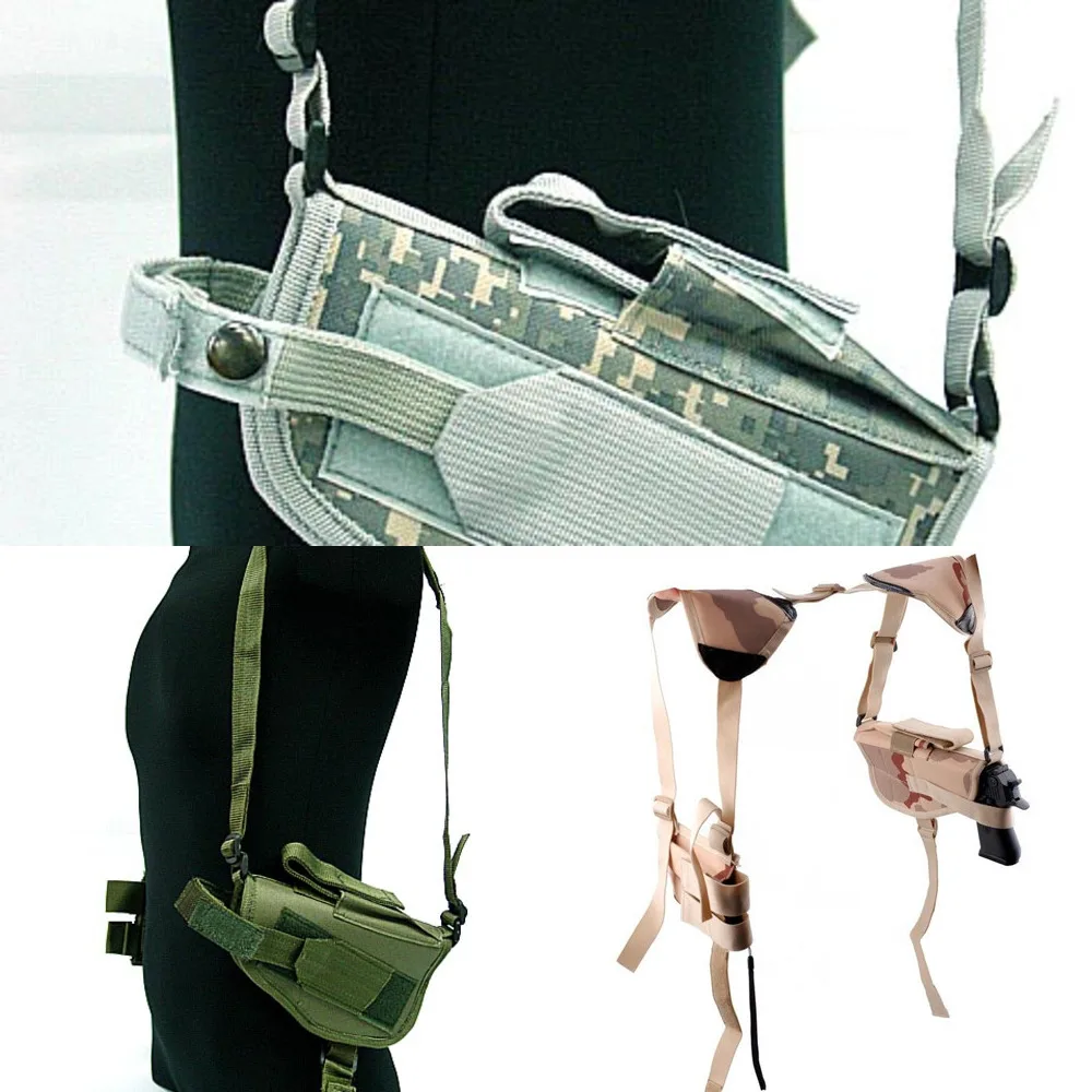 Adjustable Military Tactical Gun Accessories Shoulder Pistol Gun Holster Magazine Pouch with hook and loop Closure Wholesale
Adjustable Military Tactical Gun Accessories Shoulder Pistol Gun Holster Magazine Pouch with hook and loop Closure Wholesale