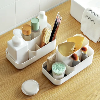1pc Functional Cosmetic Holder Desktop Grids Cosmetics Makeup Container Kitchen Bathroom Organizer Office X9X00231
1pc Functional Cosmetic Holder Desktop Grids Cosmetics Makeup Container Kitchen Bathroom Organizer Office X9X00231