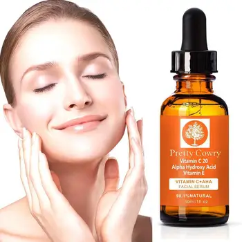 30ml Vitamin C -AHA Face Serum Citamin C 20 Alpha Hydroxy Acid Remove Face Care Shrink Anti-anging Wrinkle Pores T0B9
30ml Vitamin C -AHA Face Serum Citamin C 20 Alpha Hydroxy Acid Remove Face Care Shrink Anti-anging Wrinkle Pores T0B9