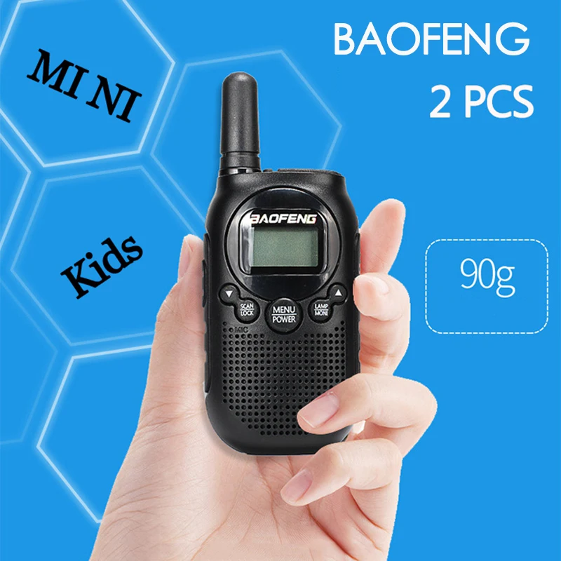 2 PCS New Baofeng Kids Portable CB Walkie Talkie Two Way Radio Comunicador Transceiver PC Programming Mini Woki Toki Interphone
2 PCS New Baofeng Kids Portable CB Walkie Talkie Two Way Radio Comunicador Transceiver PC Programming Mini Woki Toki Interphone