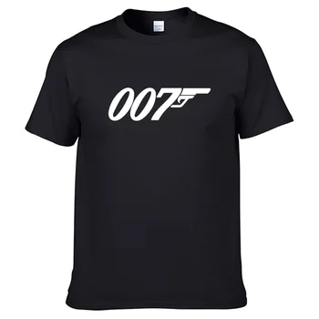 007 James Bond cool simple clothing high quality new affordable 100% cotton t-shirt cold cool wild summer simple short sleeve 
007 James Bond cool simple clothing high quality new affordable 100% cotton t-shirt cold cool wild summer simple short sleeve