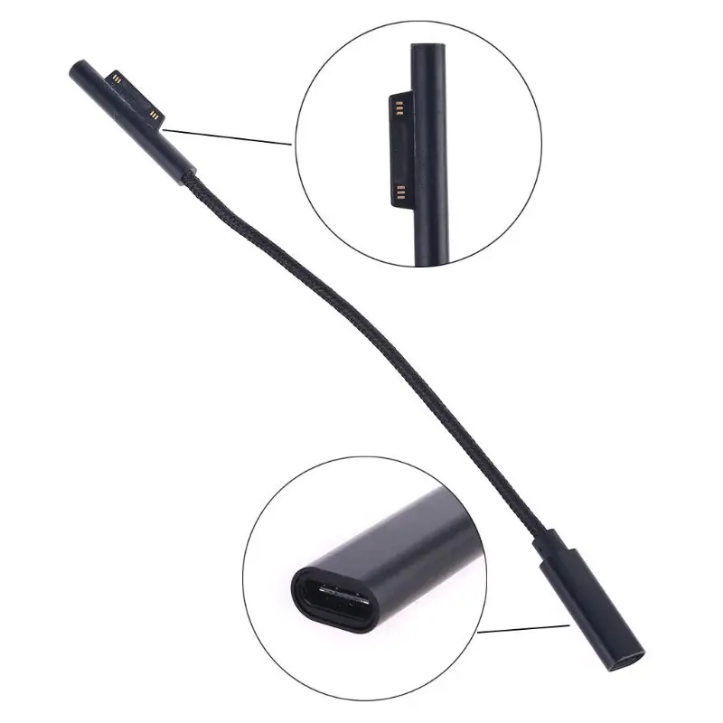 Fast Charging Cable Magnetic Durable Braided Safe Data Cable for Surface Pro 5 pd Efficient Stable
Fast Charging Cable Magnetic Durable Braided Safe Data Cable for Surface Pro 5 pd Efficient Stable