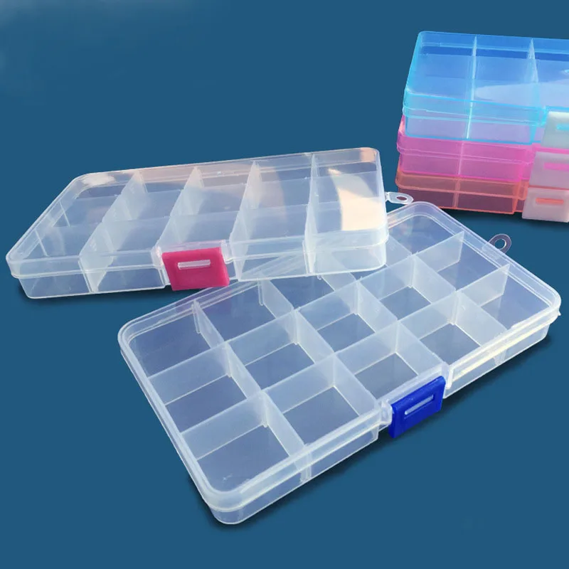 15 transparent plastic box detachable sorting box parts lattice box finishing component PP plastic storage box
15 transparent plastic box detachable sorting box parts lattice box finishing component PP plastic storage box