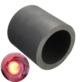 11.5oz 40mm x 40mm Graphite Crucible Melt Gold Silver Platinum Scrap Metals Melting High Temperature Resistance
11.5oz 40mm x 40mm Graphite Crucible Melt Gold Silver Platinum Scrap Metals Melting High Temperature Resistance