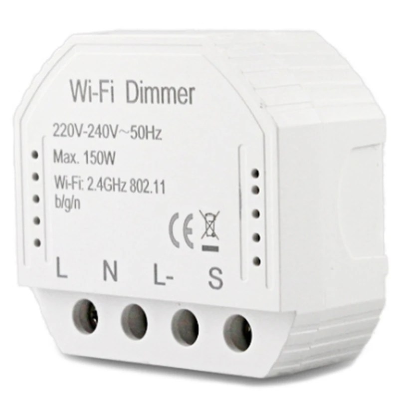 2 Way Wifi Smart Light LED Dimmer Switch Diy Breaker Module Smart Life/Tuya APP Remote Control,Works with Alexa Echo Google Home
2 Way Wifi Smart Light LED Dimmer Switch Diy Breaker Module Smart Life/Tuya APP Remote Control,Works with Alexa Echo Google Home