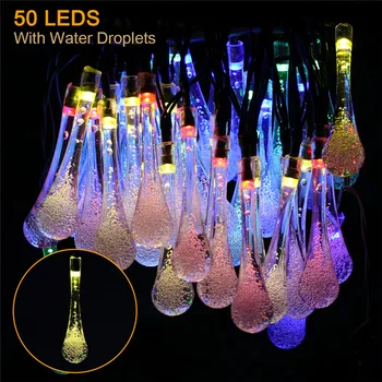 9.5M 50Led Solar Powered Outdoor String Light IP65 Waterproof Outdoor Colorful String Lamp For Home Garden Outdoor Decoration
9.5M 50Led Solar Powered Outdoor String Light IP65 Waterproof Outdoor Colorful String Lamp For Home Garden Outdoor Decoration