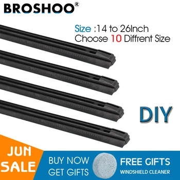 Car Vehicle Insert Rubber strip Wiper Blade (Refill) 8mm Soft 14" 16" 17" 18" 19" 20" 21" 22" 24" 26" 10pcs/lot auto accessories
Car Vehicle Insert Rubber strip Wiper Blade (Refill) 8mm Soft 14" 16" 17" 18" 19" 20" 21" 22" 24" 26" 10pcs/lot auto accessories