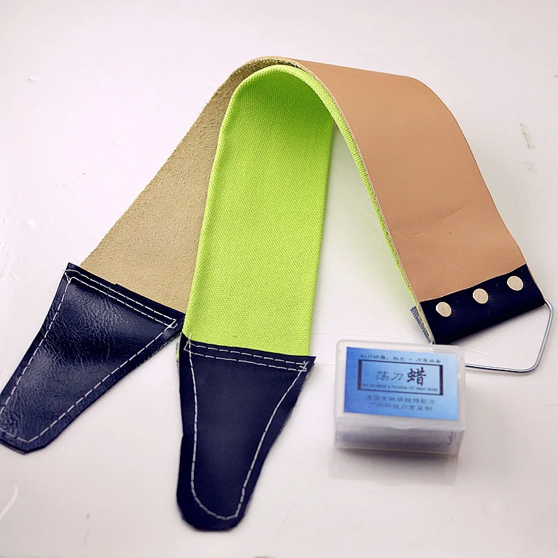 Swing Wax And Cowhide Canvas Double-layer Swing Cloth Men's Manual Straight Razor accessories Shaving Barber Tool G0606
Swing Wax And Cowhide Canvas Double-layer Swing Cloth Men's Manual Straight Razor accessories Shaving Barber Tool G0606