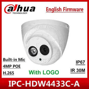 DaHua Original IPC-HDW4433C-A replace IPC-HDW4431C-A POE outdoor Network IR Mini DomeBuilt-in Mic 4MP CCTV Camera with logo
DaHua Original IPC-HDW4433C-A replace IPC-HDW4431C-A POE outdoor Network IR Mini DomeBuilt-in Mic 4MP CCTV Camera with logo