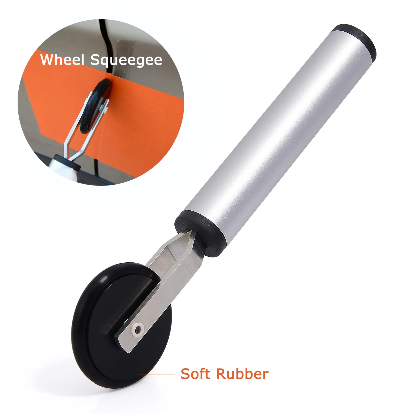 EHDIS 8 Inch Tinting Film Rubber Squeegee Vinyl Wrapping Roller Tool Car Protection Paint Window Glass Cleaning Scroll Scraper
EHDIS 8 Inch Tinting Film Rubber Squeegee Vinyl Wrapping Roller Tool Car Protection Paint Window Glass Cleaning Scroll Scraper