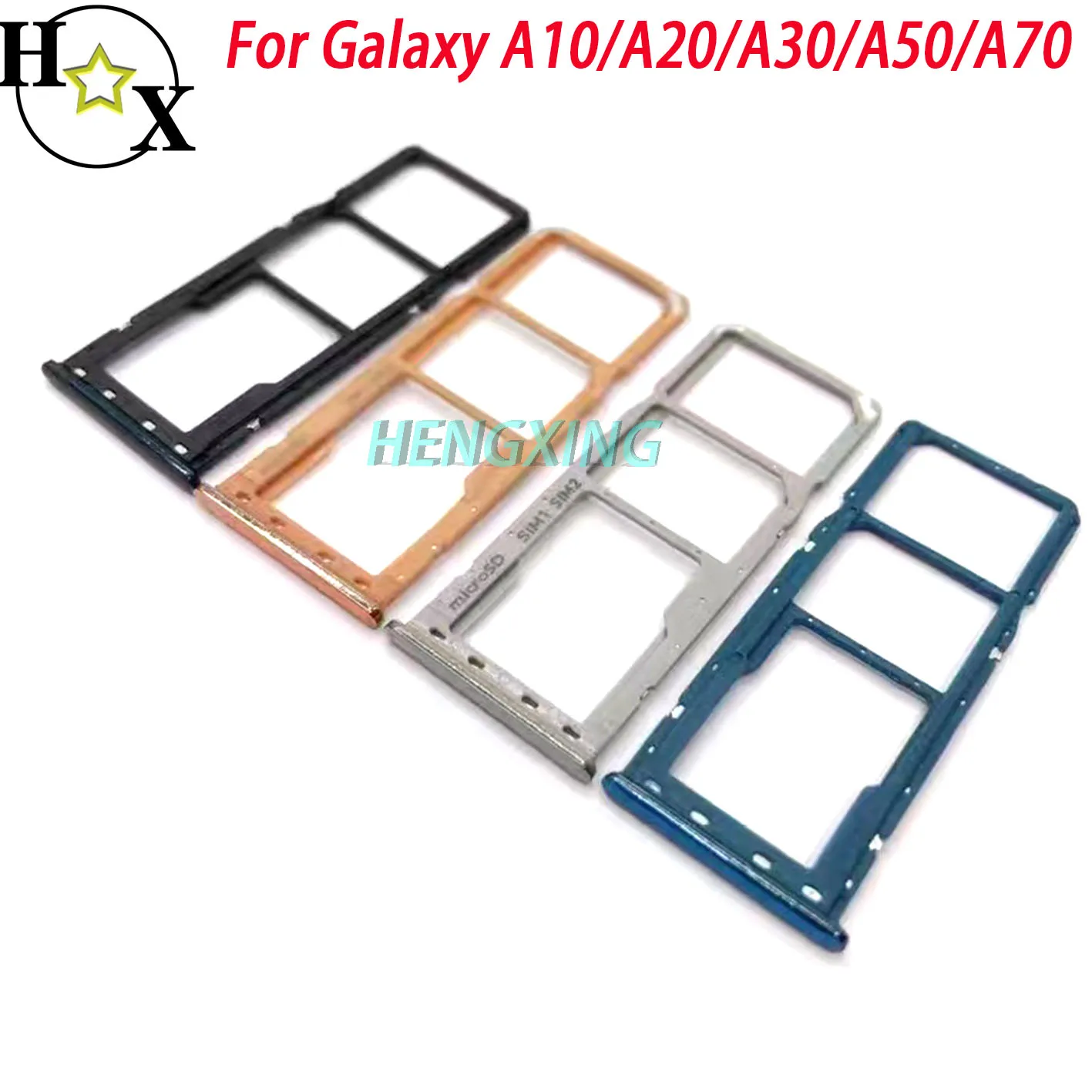 For Samsung Galaxy A20 A30 A50 SIM Card Solt Tray Holder Reader Socket | Мобильные телефоны и аксессуары