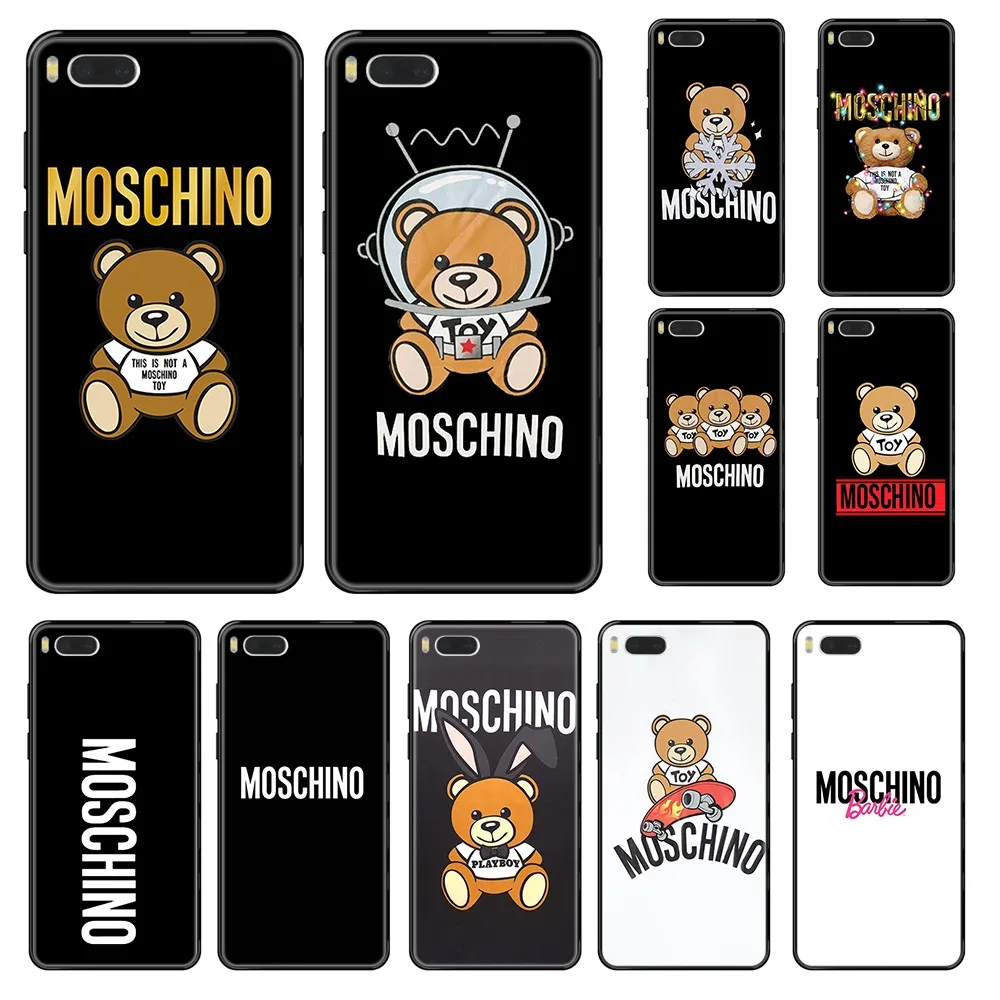 Italy brand bear and moschino silicone shell Etui black Phone case For Xiaomi Redmi Mi 3 5 6 8 9 A1 2 Max3 Mix2 X SE Lite Pro
Italy brand bear and moschino silicone shell Etui black Phone case For Xiaomi Redmi Mi 3 5 6 8 9 A1 2 Max3 Mix2 X SE Lite Pro