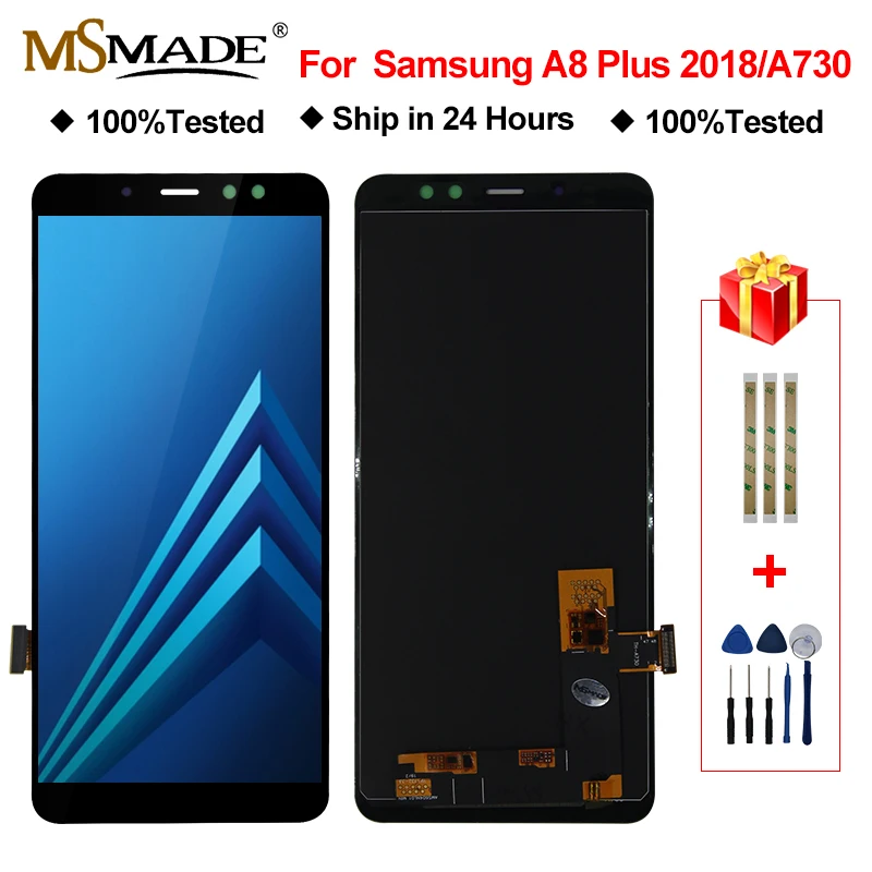 For Samsung Galaxy A8 Plus 2018 LCD A730 Display Touch Screen Digitizer Replacement Parts For A730F SM-A730 Display
For Samsung Galaxy A8 Plus 2018 LCD A730 Display Touch Screen Digitizer Replacement Parts For A730F SM-A730 Display