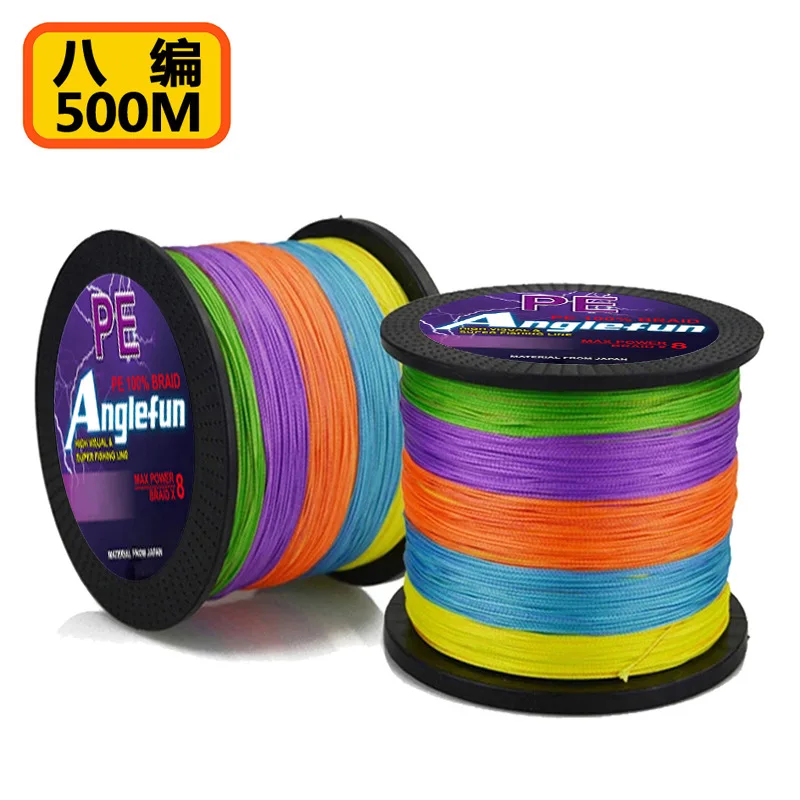 8 Series 500 M Dyneema Fishing Line PE Braided Wire Boat Fishing Raft Fishing Giants Line One Metre Yi Se Braided Line
8 Series 500 M Dyneema Fishing Line PE Braided Wire Boat Fishing Raft Fishing Giants Line One Metre Yi Se Braided Line
