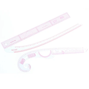10 Stlye Plastic Fashion Ruler Set Vary Form Curve French Curve with PGM Pattern Grading Rulers Curve Stick Pattern Design Ruler
10 Stlye Plastic Fashion Ruler Set Vary Form Curve French Curve with PGM Pattern Grading Rulers Curve Stick Pattern Design Ruler