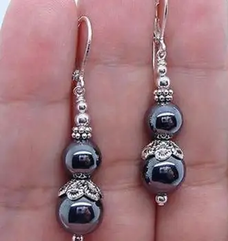 Free shipping new hot New Pair Natural 8-10mm Black Onyx gem stone Tibet Silver Earrings
Free shipping new hot New Pair Natural 8-10mm Black Onyx gem stone Tibet Silver Earrings