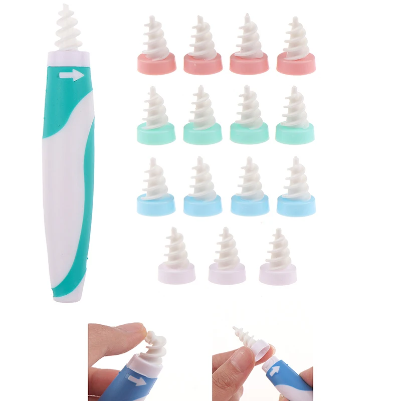 1Set 16 Tips Earpick Ear Wax Remover Spoon Earwax Cleaner Hearing Aid Ear Care Tools 12.5*2cm
1Set 16 Tips Earpick Ear Wax Remover Spoon Earwax Cleaner Hearing Aid Ear Care Tools 12.5*2cm