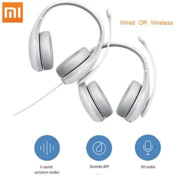 

Original Xiaomi Head-mounte Bluetooth Headphone K-song Version MI Wireless and Wired Bluetooth Headset With Ear Return Earphone