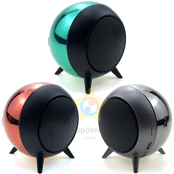 Mini Speaker Ball Shape Bluetooth Speaker Portable FM Mp3 Speaker Recharge Music Subwoofer Super Bass Stereo Charging Cable 6H
Mini Speaker Ball Shape Bluetooth Speaker Portable FM Mp3 Speaker Recharge Music Subwoofer Super Bass Stereo Charging Cable 6H