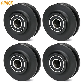 4PC Replacement Sliding Barn Door Wheel Closet Hardware Roller Window Pulley Ball Bearing Wheel Roller for Door Windows Shower
4PC Replacement Sliding Barn Door Wheel Closet Hardware Roller Window Pulley Ball Bearing Wheel Roller for Door Windows Shower