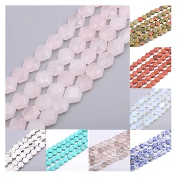 8mm Natural Stone Colorful Agate Malachite Crystal Hexagon Piece section Loose Bead for Jewelry Making DIY Bracelet Necklace 15"
8mm Natural Stone Colorful Agate Malachite Crystal Hexagon Piece section Loose Bead for Jewelry Making DIY Bracelet Necklace 15"