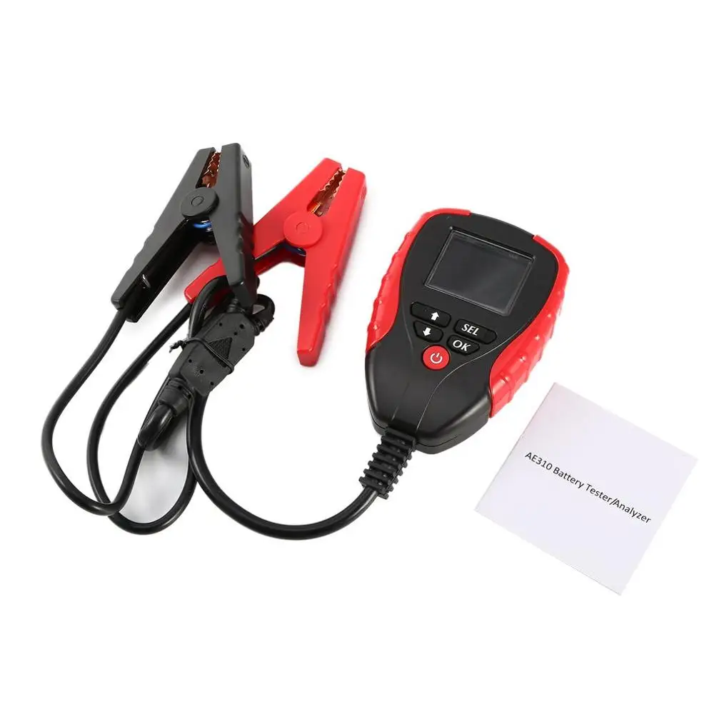 12V Digital Car Battery Tester Automotive AH CCA Voltage Battery Load Analyzer Automobile Vehicle Battery Diagnostic Tool
12V Digital Car Battery Tester Automotive AH CCA Voltage Battery Load Analyzer Automobile Vehicle Battery Diagnostic Tool