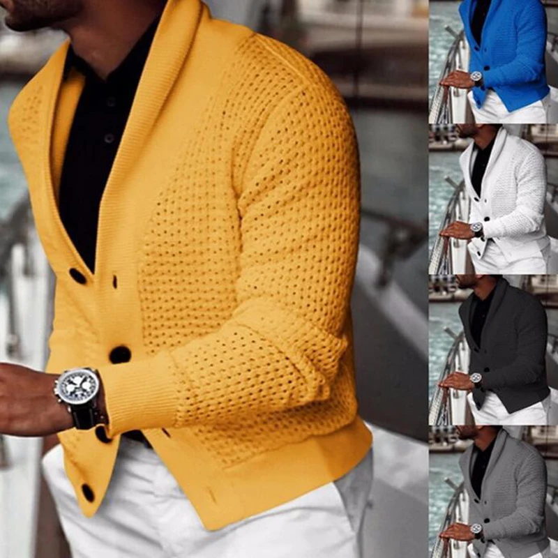 2020 Autumn Winter Mens Sweaters New V-neck Single-Breasted Sweater Casual Male Sweaters Cardigans Solid Color Men Clothing
2020 Autumn Winter Mens Sweaters New V-neck Single-Breasted Sweater Casual Male Sweaters Cardigans Solid Color Men Clothing