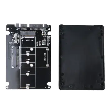 MSATA/M.2 NGFF to SATA3 Adapter Card Enclosure Box for 2.5" SSD PC Computer Accessories Kit
MSATA/M.2 NGFF to SATA3 Adapter Card Enclosure Box for 2.5" SSD PC Computer Accessories Kit