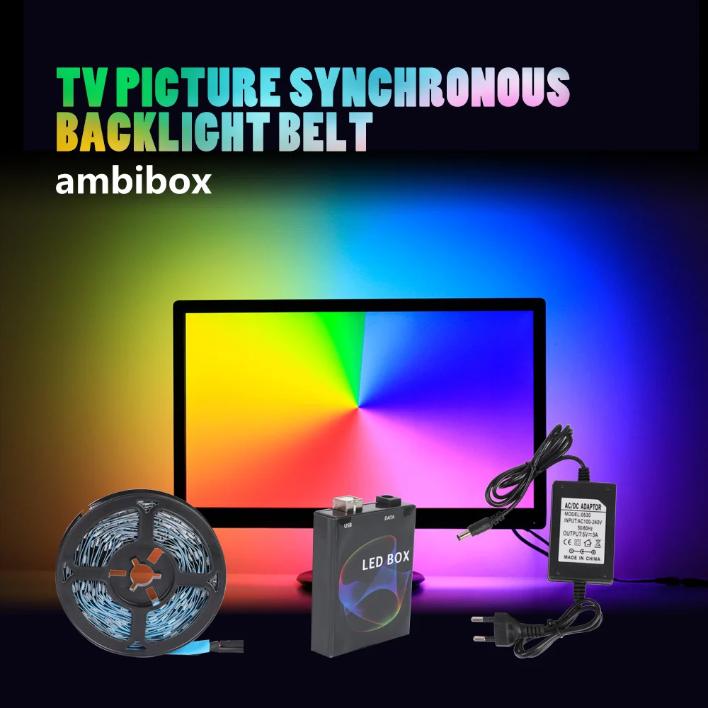 LED TV Background Light Computer Display Background Light Screen Light Projection Light Bar
LED TV Background Light Computer Display Background Light Screen Light Projection Light Bar