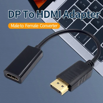 DP to HDMI Converter Cable Male to Female Adapter 1080P HD Quality HDTV Monitor Projector Data Transmission Extension Wire
DP to HDMI Converter Cable Male to Female Adapter 1080P HD Quality HDTV Monitor Projector Data Transmission Extension Wire
