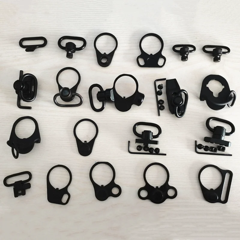 AR15 Dual loop Sling mount Adapter End Plate Mount for Ar 15 Buffer Tube Sling Swivel
AR15 Dual loop Sling mount Adapter End Plate Mount for Ar 15 Buffer Tube Sling Swivel