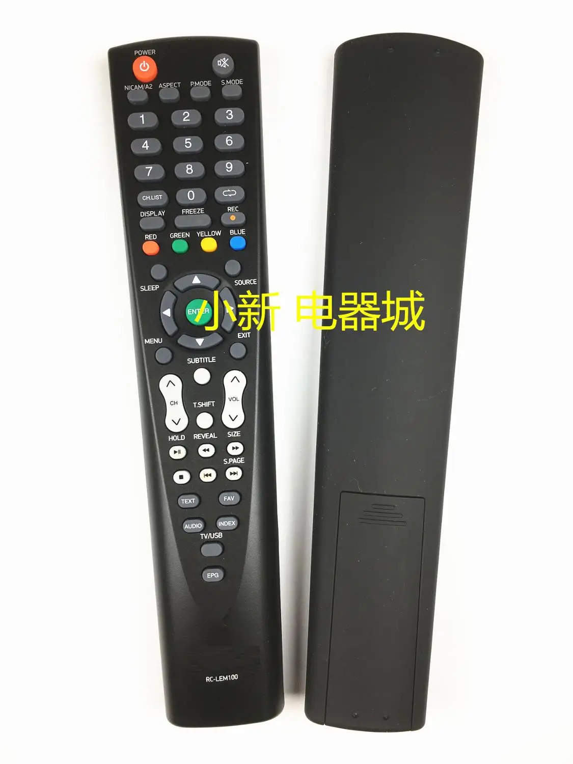 Original Remote Control RC-LEM100 For BBK LCD LED TV LED-2272FD LEM3281FDT LEM3282DT LEM2281FDT LEM3279F LEM2285FDTG
Original Remote Control RC-LEM100 For BBK LCD LED TV LED-2272FD LEM3281FDT LEM3282DT LEM2281FDT LEM3279F LEM2285FDTG