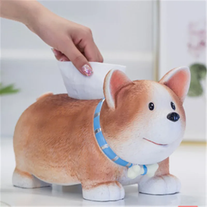 Simulation animal dog Cute Puppy Statue Welsh Corgi Pumping carton Creative Home Decor Action Figure Collectible Model Toy
Simulation animal dog Cute Puppy Statue Welsh Corgi Pumping carton Creative Home Decor Action Figure Collectible Model Toy
