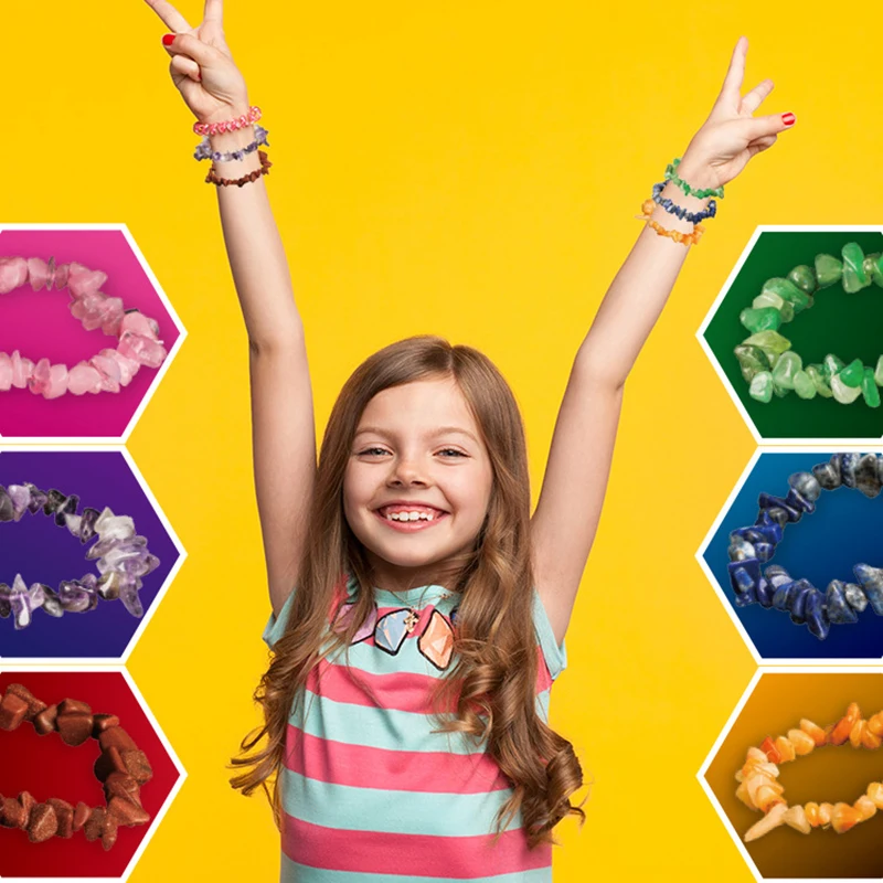 Learn Natural Mineral Gemstone Bracelet Archaeology Excavation Kits Tools Digging Up Mining Kit Kids Educational DIY Toys Girls
Learn Natural Mineral Gemstone Bracelet Archaeology Excavation Kits Tools Digging Up Mining Kit Kids Educational DIY Toys Girls