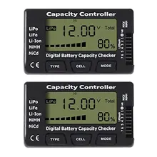 RC Cellmeter 7 Digital Battery Capacity Checker Controller Tester Voltage Tester for LiPo Life Li-ion NiMH Nicd Cell Meter
RC Cellmeter 7 Digital Battery Capacity Checker Controller Tester Voltage Tester for LiPo Life Li-ion NiMH Nicd Cell Meter