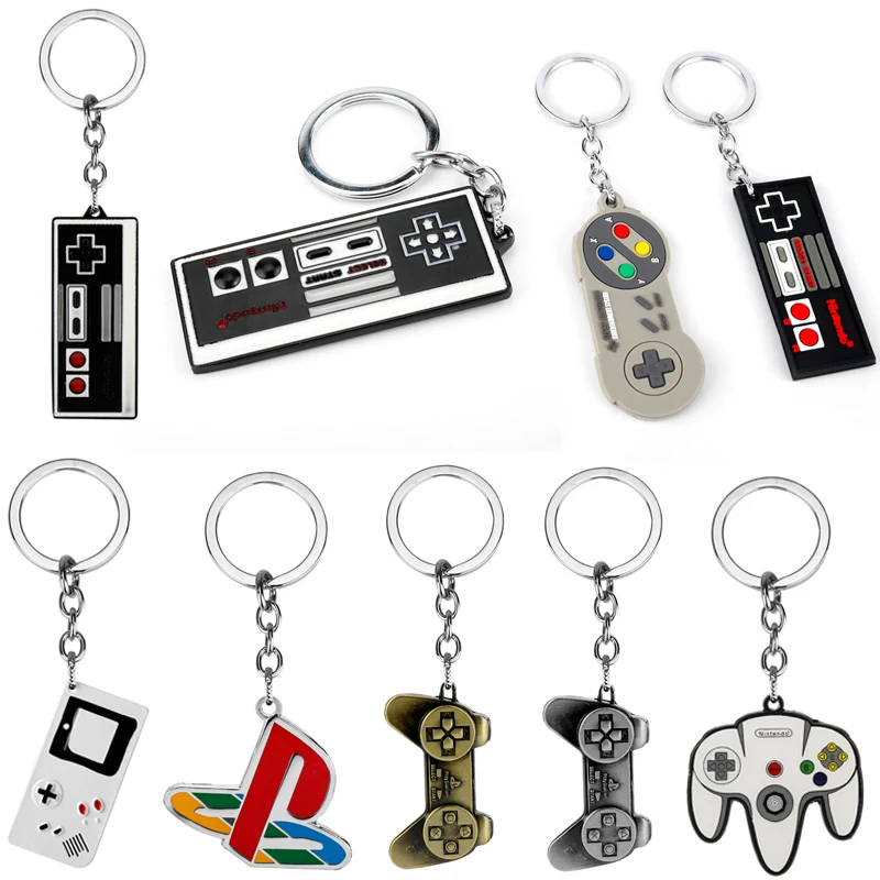 Hot Sale Game Machine Controller Handle Keychain Men Car Keyring Creative Gamepad Key Chains Key Rings Game Lovers Friend Gifts
Hot Sale Game Machine Controller Handle Keychain Men Car Keyring Creative Gamepad Key Chains Key Rings Game Lovers Friend Gifts