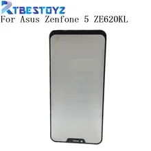 Lentille extérieure en verre pour écran tactile LCD, 6.2 pouces, pour Asus Zenfone 5 ZE620KL Zenfone 5z ZS620KL X00QD=