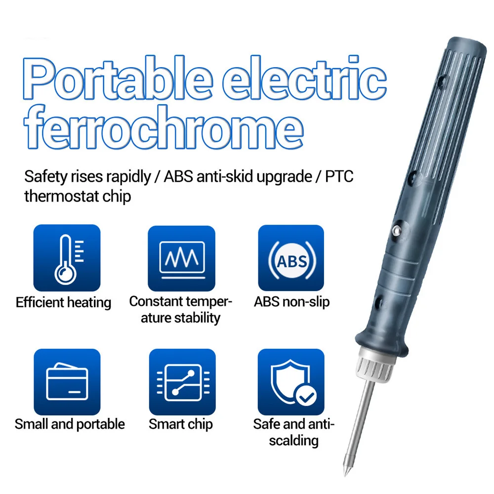 USB Soldering Iron DC 5V Professional Electric Soldering Irons Rapid Heating Tools For DIY Soldering Jobs With Indicator Light
USB Soldering Iron DC 5V Professional Electric Soldering Irons Rapid Heating Tools For DIY Soldering Jobs With Indicator Light