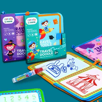 Korean Stationery Children's Magical Painting Coloring Book Reusable Graffiti Water Color Books Kids Painting Drawing DIY Book
Korean Stationery Children's Magical Painting Coloring Book Reusable Graffiti Water Color Books Kids Painting Drawing DIY Book