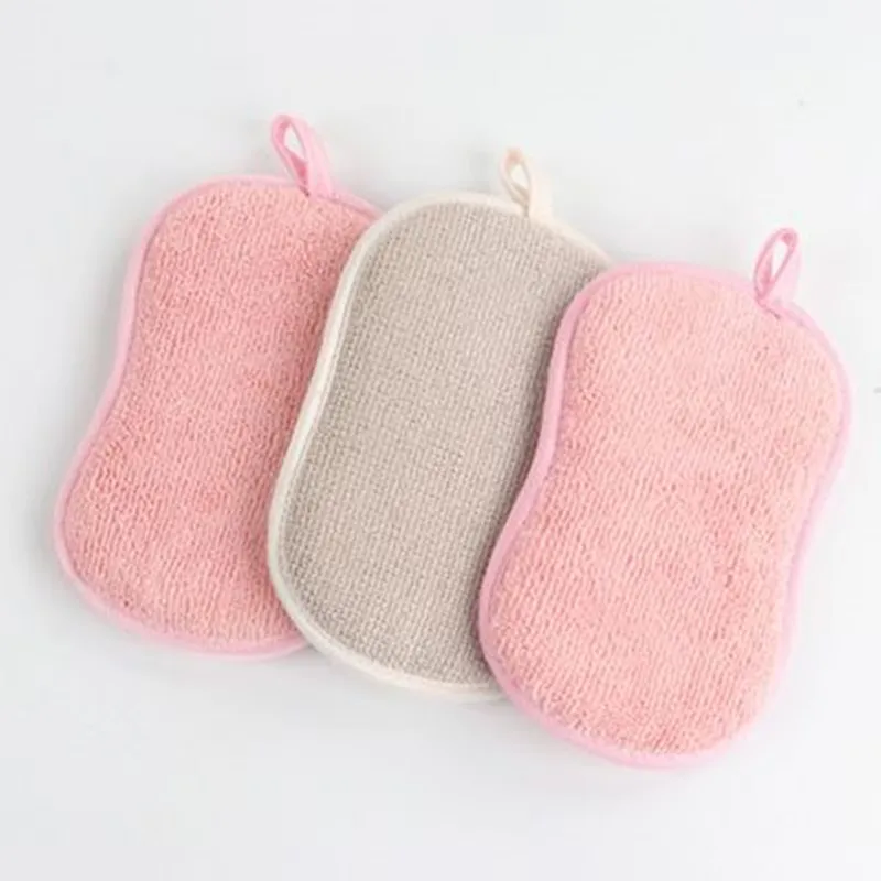 Cleaning Dishcloth Soap Double Sided Type Kitchen Hanging Sponge Decontamination Dishwashing Sponge Pot Cleaning Cloth
Cleaning Dishcloth Soap Double Sided Type Kitchen Hanging Sponge Decontamination Dishwashing Sponge Pot Cleaning Cloth