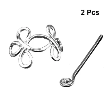 2pcs Vintage Retro Creative Hair Clips Hair Stick Metal Hairpin Hair Chopsticks Hair Accessories for Women Girls 
2pcs Vintage Retro Creative Hair Clips Hair Stick Metal Hairpin Hair Chopsticks Hair Accessories for Women Girls