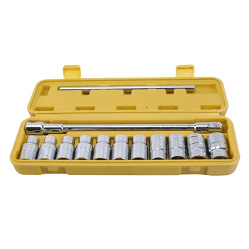 13Pcs Socket Wrench Extension Sliding Bar T-handle Socket Spanner Connector Rail For Ratchet Driver Auto Repair Hand Tool13
13Pcs Socket Wrench Extension Sliding Bar T-handle Socket Spanner Connector Rail For Ratchet Driver Auto Repair Hand Tool13