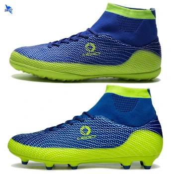 33-45 Men Boys Ankle High Top Football Boots Long Spikes TF Soccer Cleats Training Sneakers Kids Indoor Turf AG FG Futsal Shoes
33-45 Men Boys Ankle High Top Football Boots Long Spikes TF Soccer Cleats Training Sneakers Kids Indoor Turf AG FG Futsal Shoes